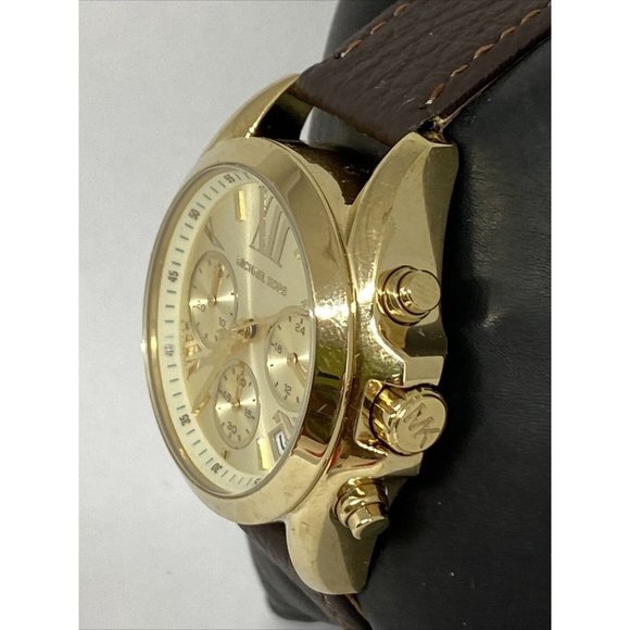 Michael Kors Bradshaw MK6318 Women Brown Leather A